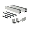 Fenstertür Aluminium Rahmen ohne Glass